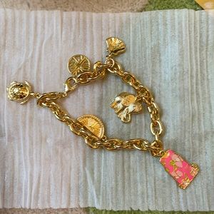 Lily Pulitzer charm bracelet